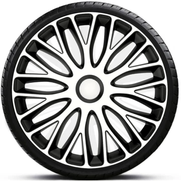 Dísztárcsa 17" Mugello White Black (4darab)