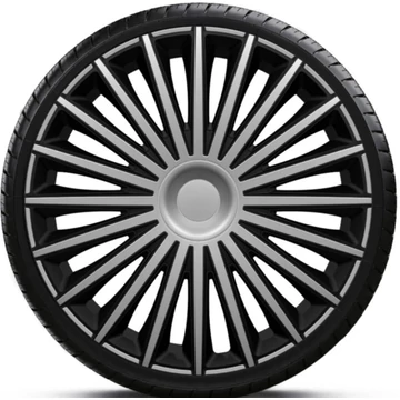 Dísztárcsa 16" Dakota Silver Black (4darab)